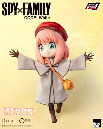 threezero Spy x Family Code: White – Anya Forger (Winter Costume Ver.) 1:6 Scale Action Figure