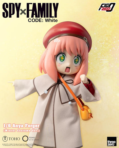 threezero Spy x Family Code: White – Anya Forger (Winter Costume Ver.) 1:6 Scale Action Figure