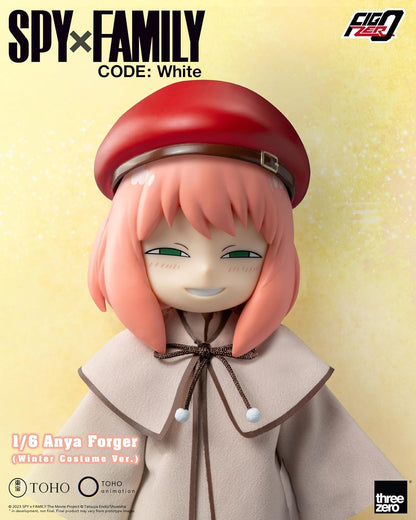 threezero Spy x Family Code: White – Anya Forger (Winter Costume Ver.) 1:6 Scale Action Figure
