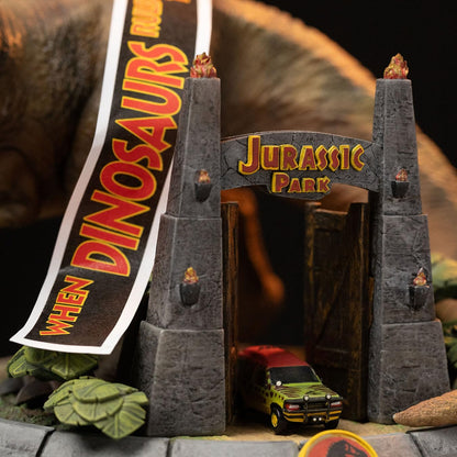 Iron Studios Jurassic Park - Figurine Mini Co. T-Rex Illusion Deluxe 15 cm
