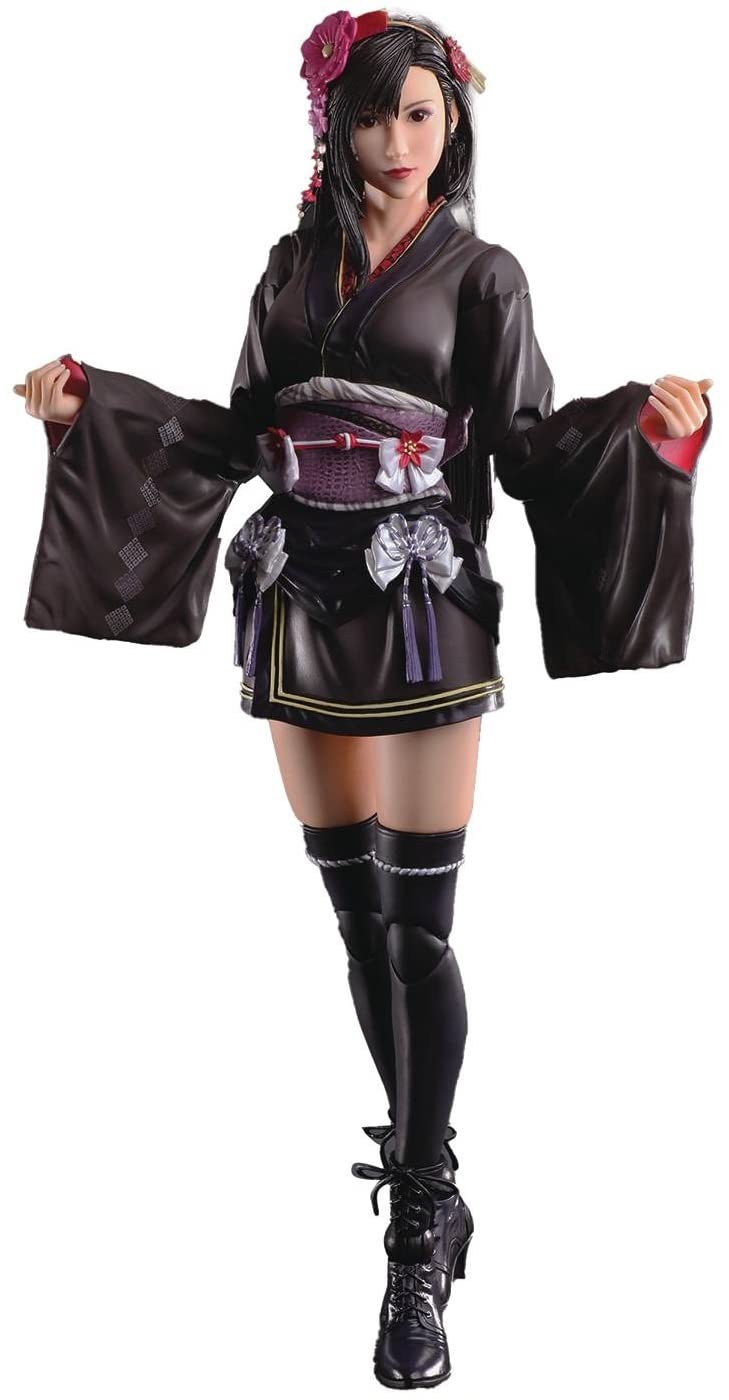 Square Enix - Final Fantasy VII Remake - Play Arts Kai Tifa Lockhart Exotic Dress Action Figure