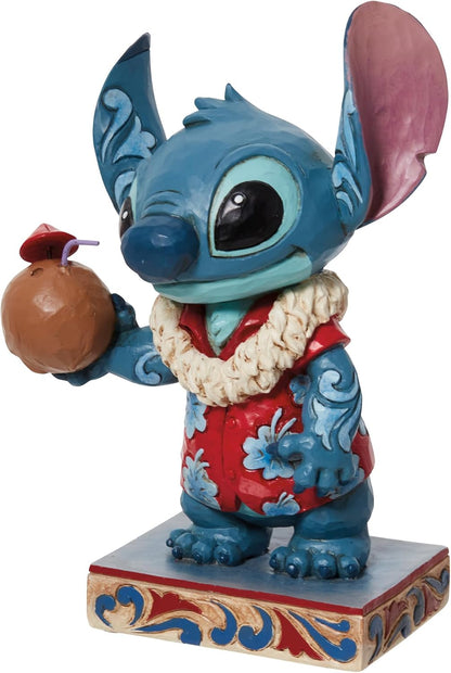 Jim Shore Disney Traditions Stitch Hawaiian Shirt Tropical Delight - 6011935