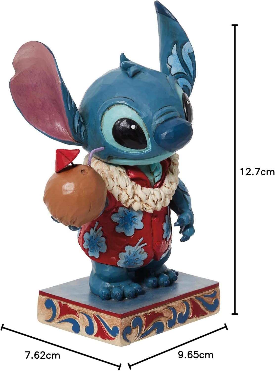 Jim Shore Disney Traditions Stitch Hawaiian Shirt Tropical Delight - 6011935