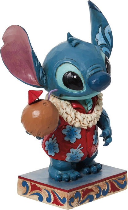 Jim Shore Disney Traditions Stitch Hawaiian Shirt Tropical Delight - 6011935
