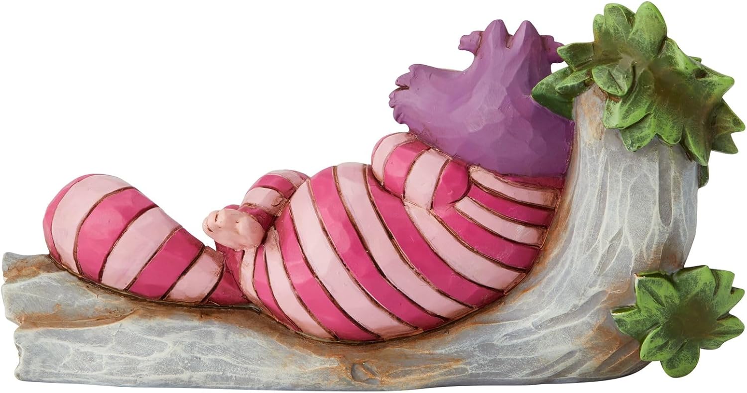 ENESCO Jim Shore Disney Traditions Cheshire Cat on Tree Figurine 6001274