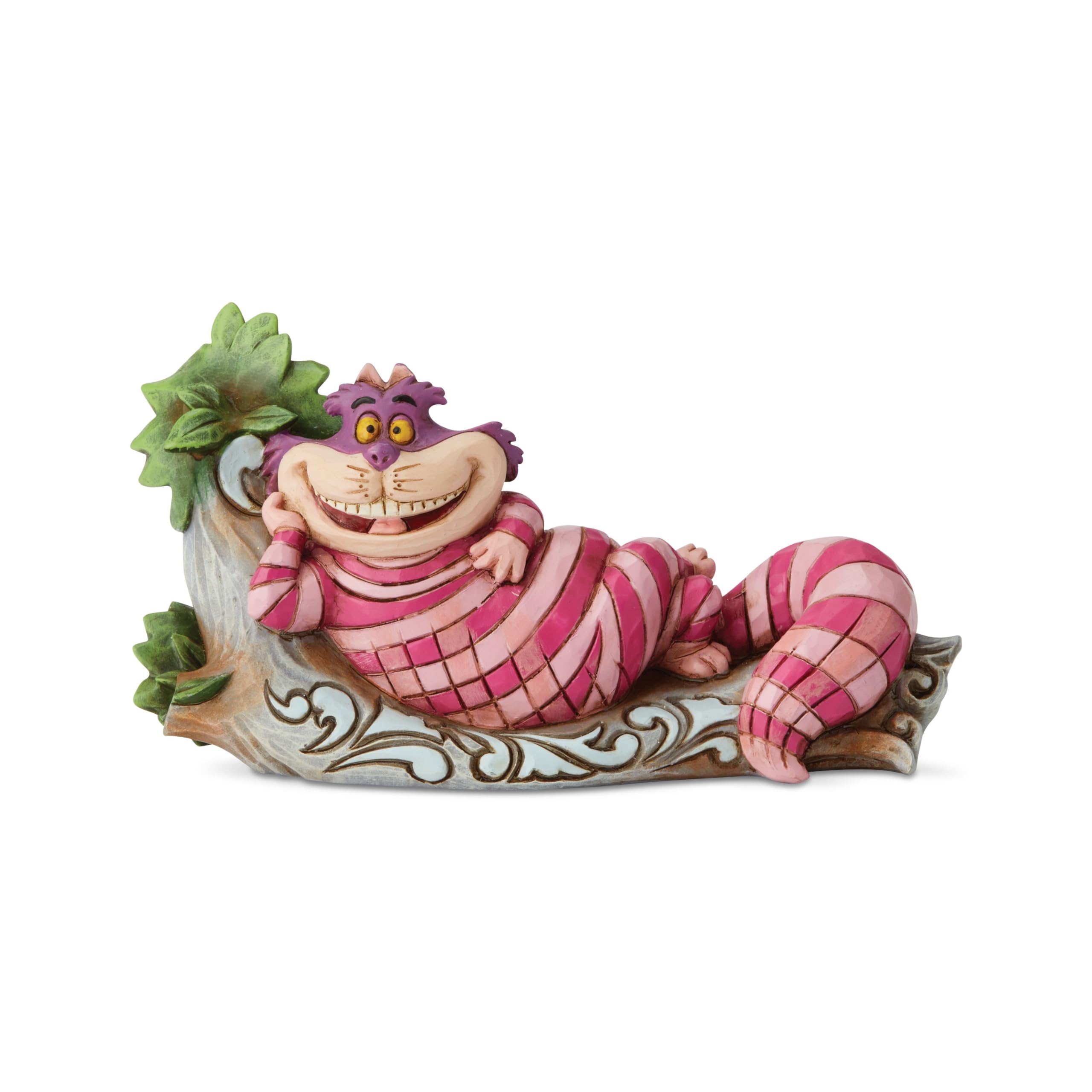 ENESCO Jim Shore Disney Traditions Cheshire Cat on Tree Figurine 6001274