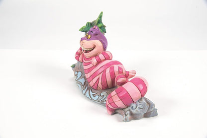 ENESCO Jim Shore Disney Traditions Cheshire Cat on Tree Figurine 6001274