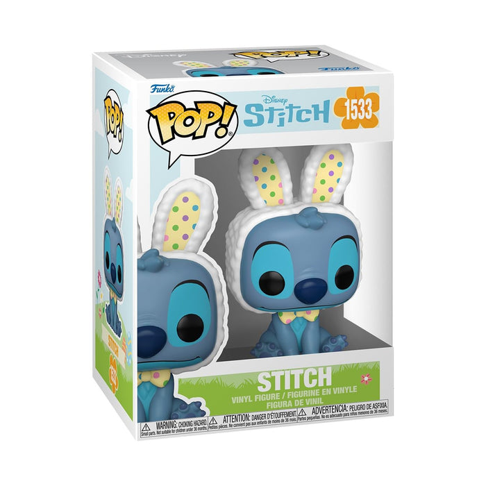 Funko Pop! Disney: Easter - Stitch - Lilo and Stitch - Figura de Vinilo Coleccionable - Idea de Regalo - Mercancia Oficial - Juguetes para Niños y Adultos - Movies Fans - Muñeco para Coleccionistas