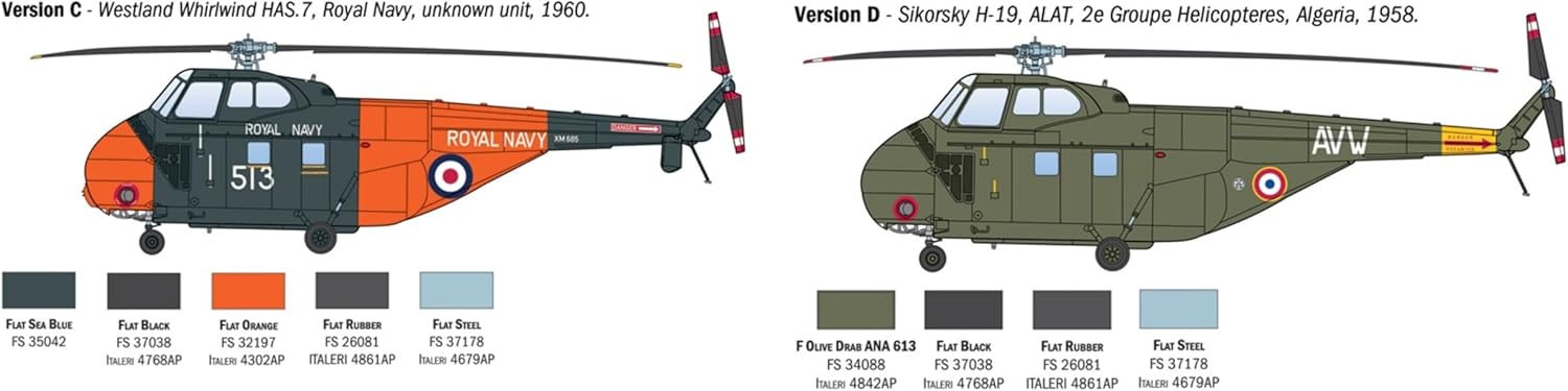 Italeri HO4S-3/HAS.7/H-19