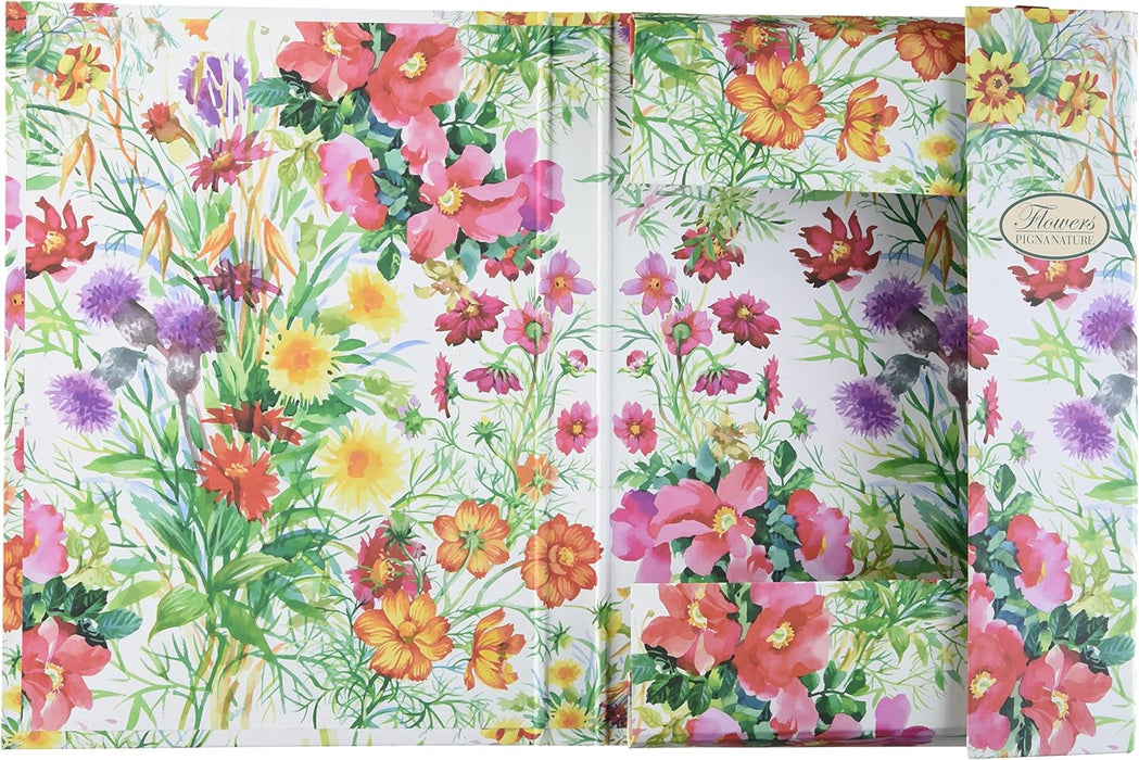 Pigna 0089256D3 Portaprogetti con retro piatto in gomma, colori assortiti, 1 pezzo