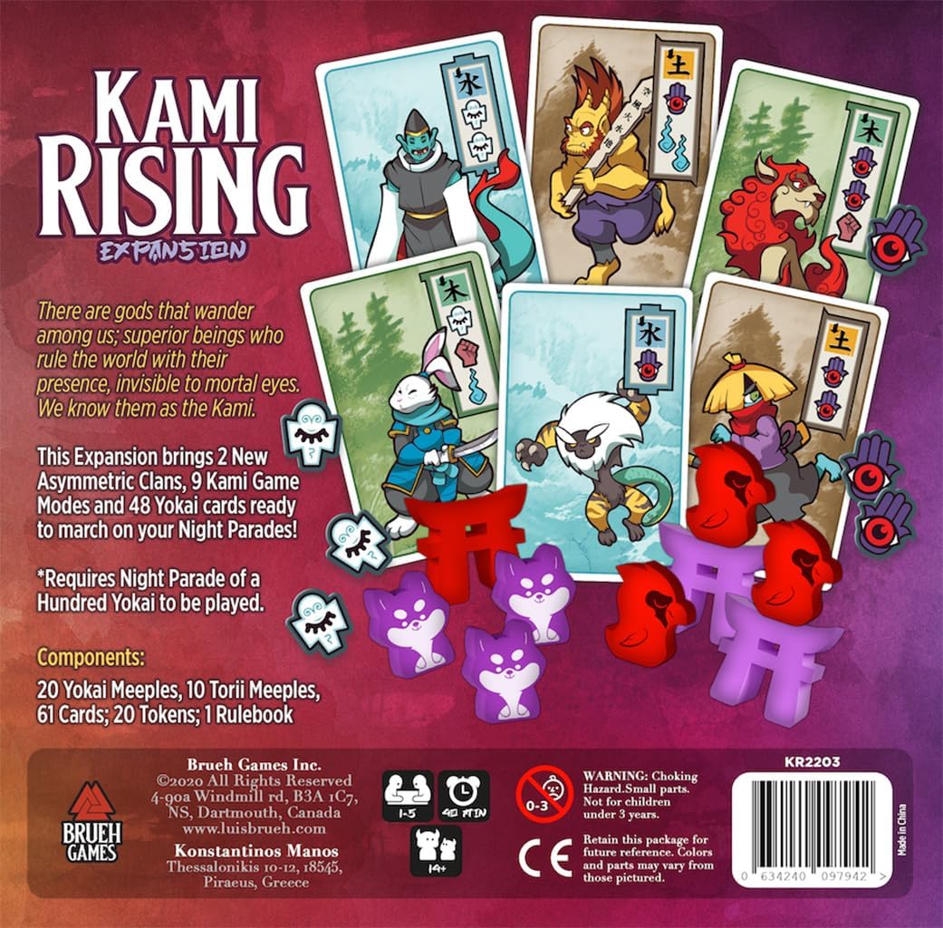 Night Parade of a Hundred Yokai Kami Rising Expansion