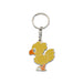 Square Enix Final Fantasy Series Porte-clés en métal – Chocobo, Jaune, S