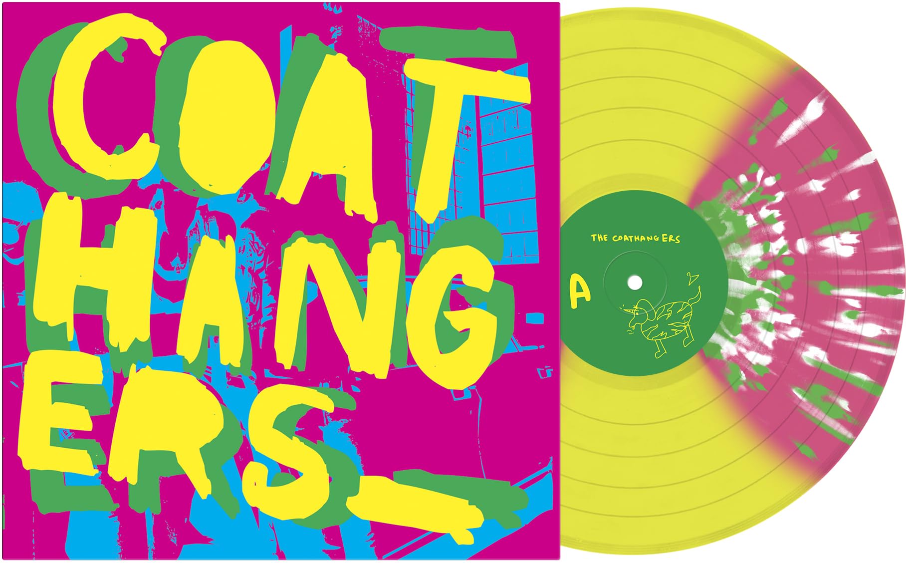 The Coathangers Yellow/Pink