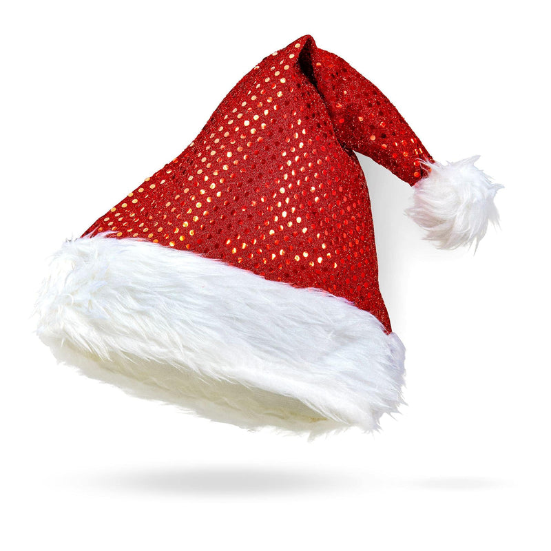"SEQUIN SANTA CLAUS HAT"