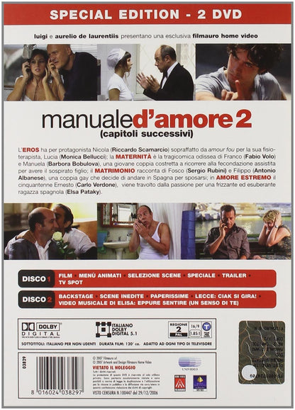 Manuale D'Amore 2 - Capitoli Successivi (SE) (2 Dvd
