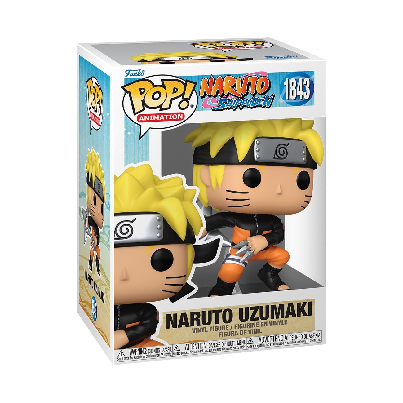 Funko Pop! Animation: Naruto Shippuden - Naruto Uzumaki, with Chase (Styles May Vary
