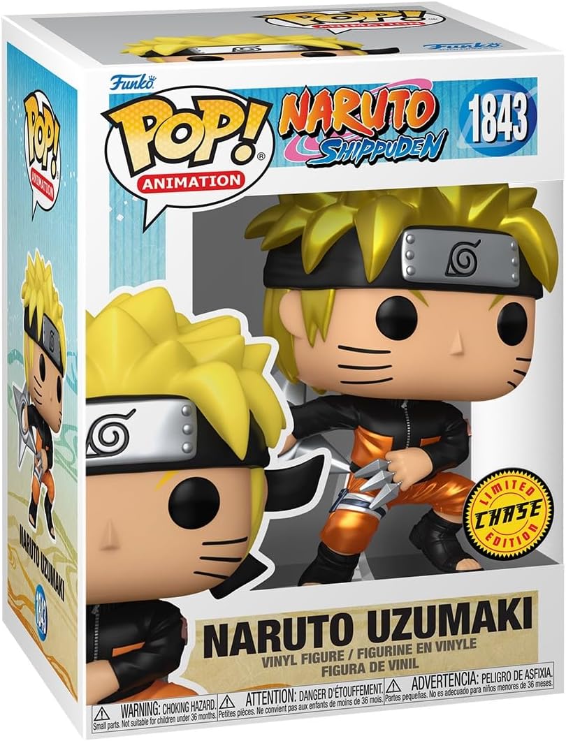 Funko Pop! Animation: Naruto Shippuden - Naruto Uzumaki, with Chase (Styles May Vary