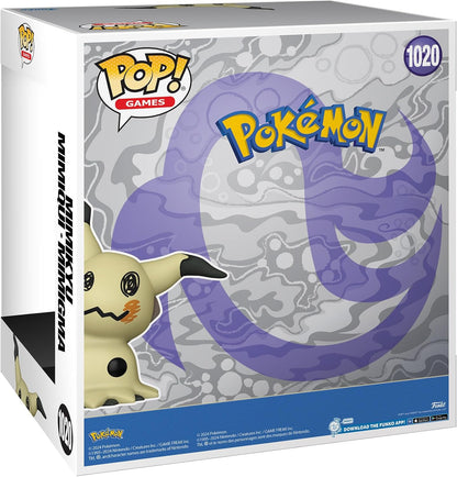 Funko Pop! Jumbo: Pokemon - Mimikyu - Collectable Vinyl Figure - Gift Idea - Official Merchandise - Toys for Kids & Adults - Video Games Fans - Model Figure for Collectors and Display