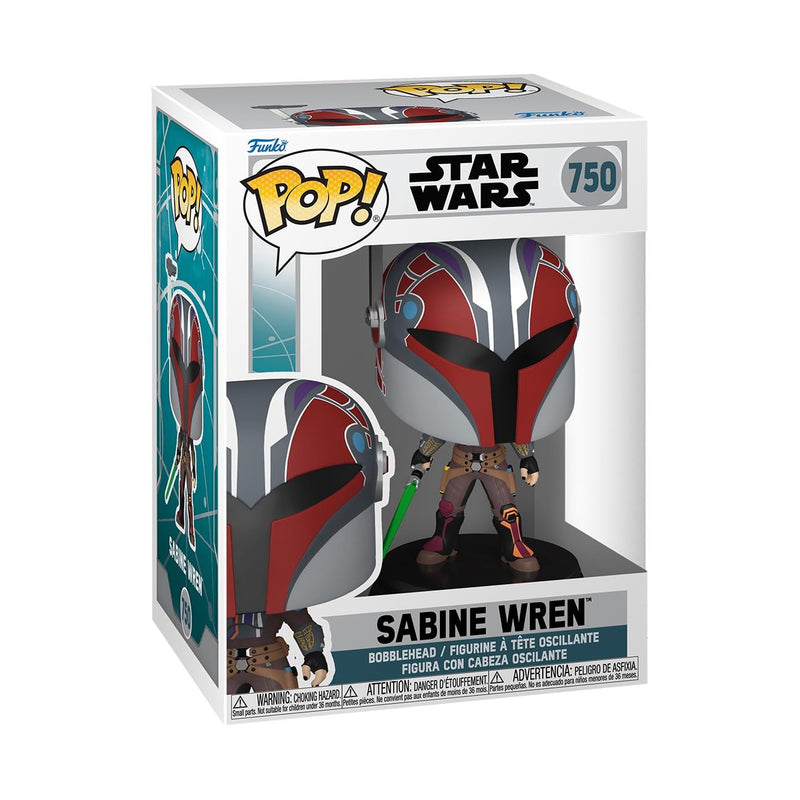 Funko Pop! Star Wars: Ahsoka - Sabine Wren - Star Wars Ahsoka - Collectable Vinyl Figure - Gift Idea - Official Merchandise - Toys for Kids & Adults - TV Fans - Model Figure for Collectors