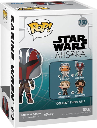 Funko Pop! Star Wars: Ahsoka - Sabine Wren - Star Wars Ahsoka - Collectable Vinyl Figure - Gift Idea - Official Merchandise - Toys for Kids & Adults - TV Fans - Model Figure for Collectors