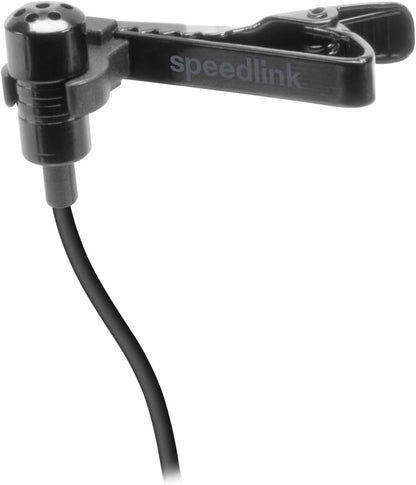 Speedlink - Spes Clip-On Microphone, Black