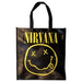 Nirvana - Nirvana Eco Bag: Yellow Happy Face