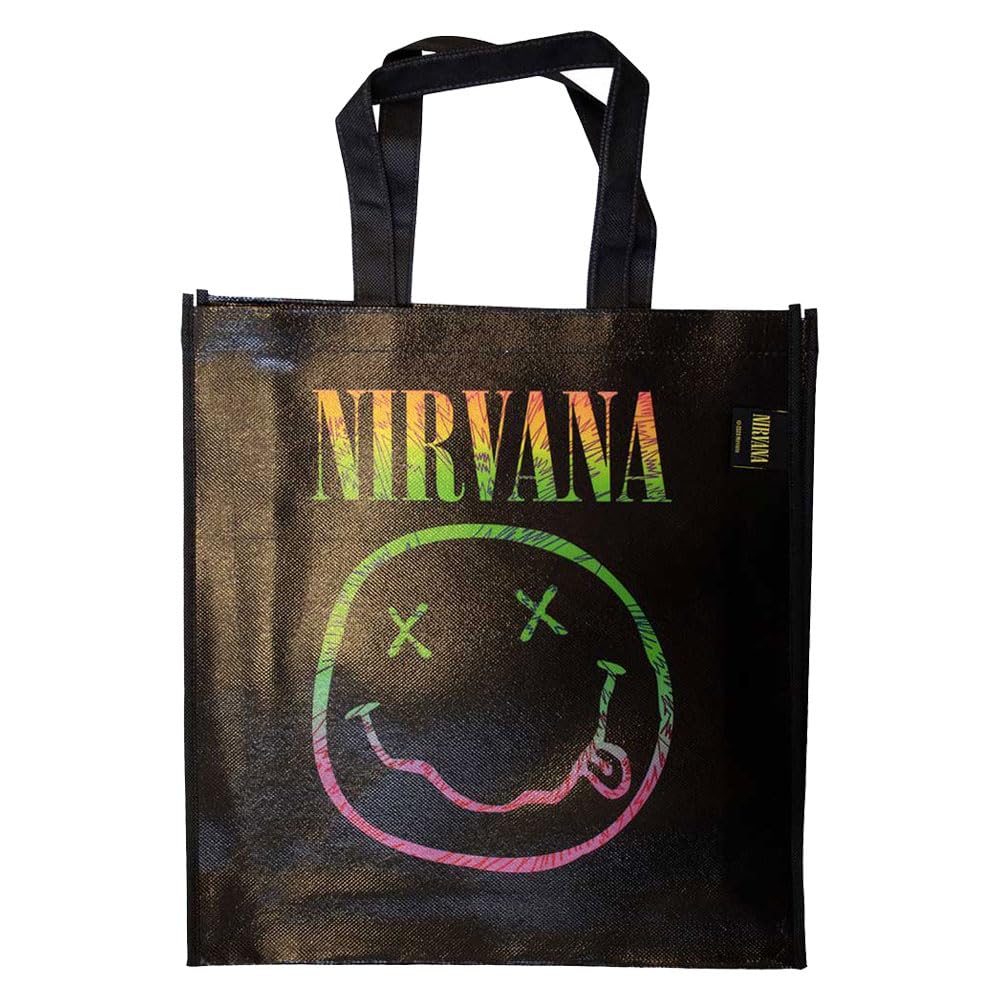 Nirvana - Nirvana Eco Bag: Sorbet Ray Happy Face