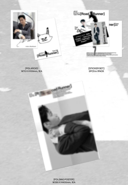 Archive 1: Road Runner - Type : From - incl. 72pg Book, Polaroid, Folded Poster, 5pc Sticker Set, Keying + Photocard