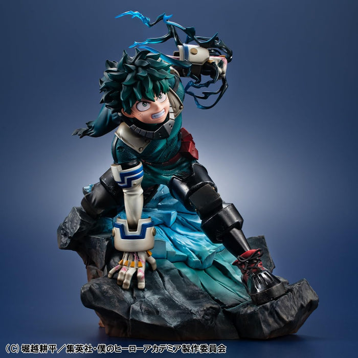 Megahouse, Figura de Acción Izuku Midoriya My Hero Academia, Lucrea, 18 cm, Multicolor MH840975, Figura Coleccionable, Optima para los Fanaticos del Anime