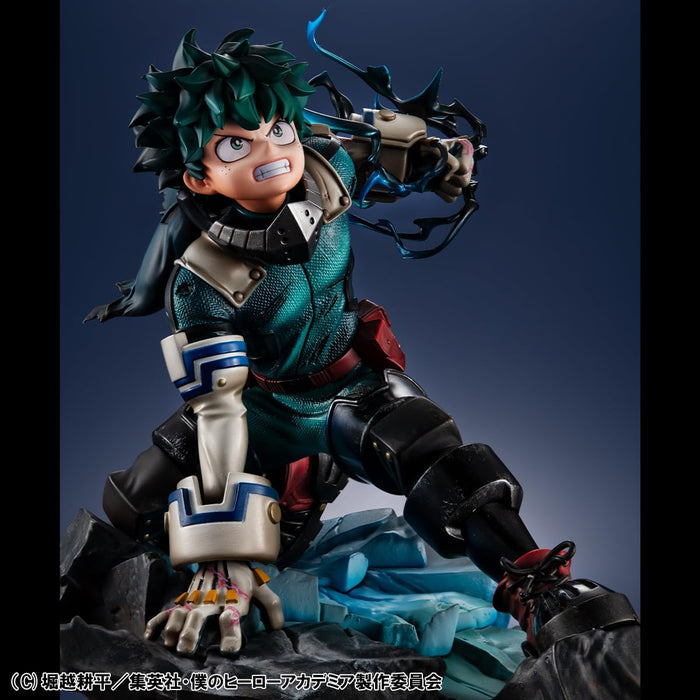 Megahouse, Figura de Acción Izuku Midoriya My Hero Academia, Lucrea, 18 cm, Multicolor MH840975, Figura Coleccionable, Optima para los Fanaticos del Anime