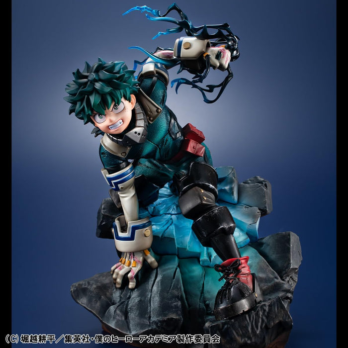 Megahouse, Figura de Acción Izuku Midoriya My Hero Academia, Lucrea, 18 cm, Multicolor MH840975, Figura Coleccionable, Optima para los Fanaticos del Anime