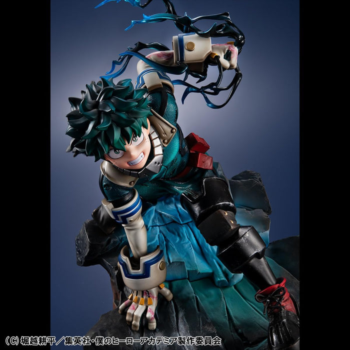 Megahouse, Figura de Acción Izuku Midoriya My Hero Academia, Lucrea, 18 cm, Multicolor MH840975, Figura Coleccionable, Optima para los Fanaticos del Anime