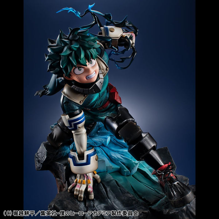Megahouse, Figura de Acción Izuku Midoriya My Hero Academia, Lucrea, 18 cm, Multicolor MH840975, Figura Coleccionable, Optima para los Fanaticos del Anime