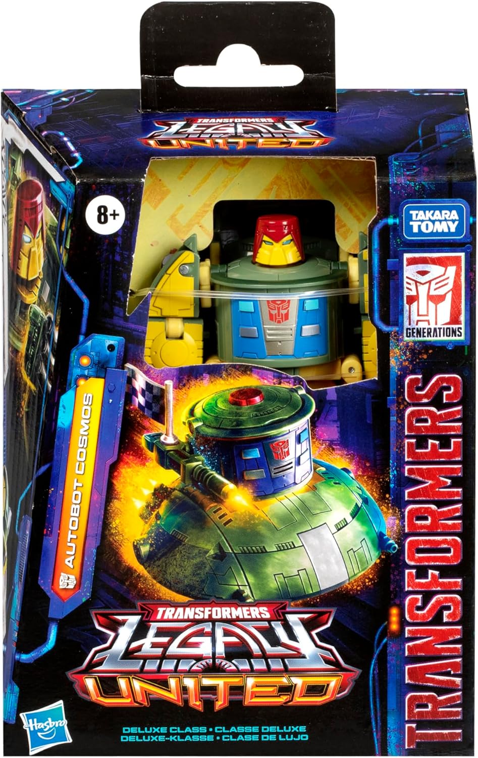 Transformers Legacy, Deluxe Class, Autobot Cosmos, action figure