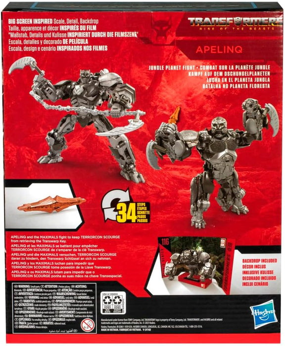 Transformers Studio Series Leader Class Rise of the Beasts 116 Apelinq Action Figure