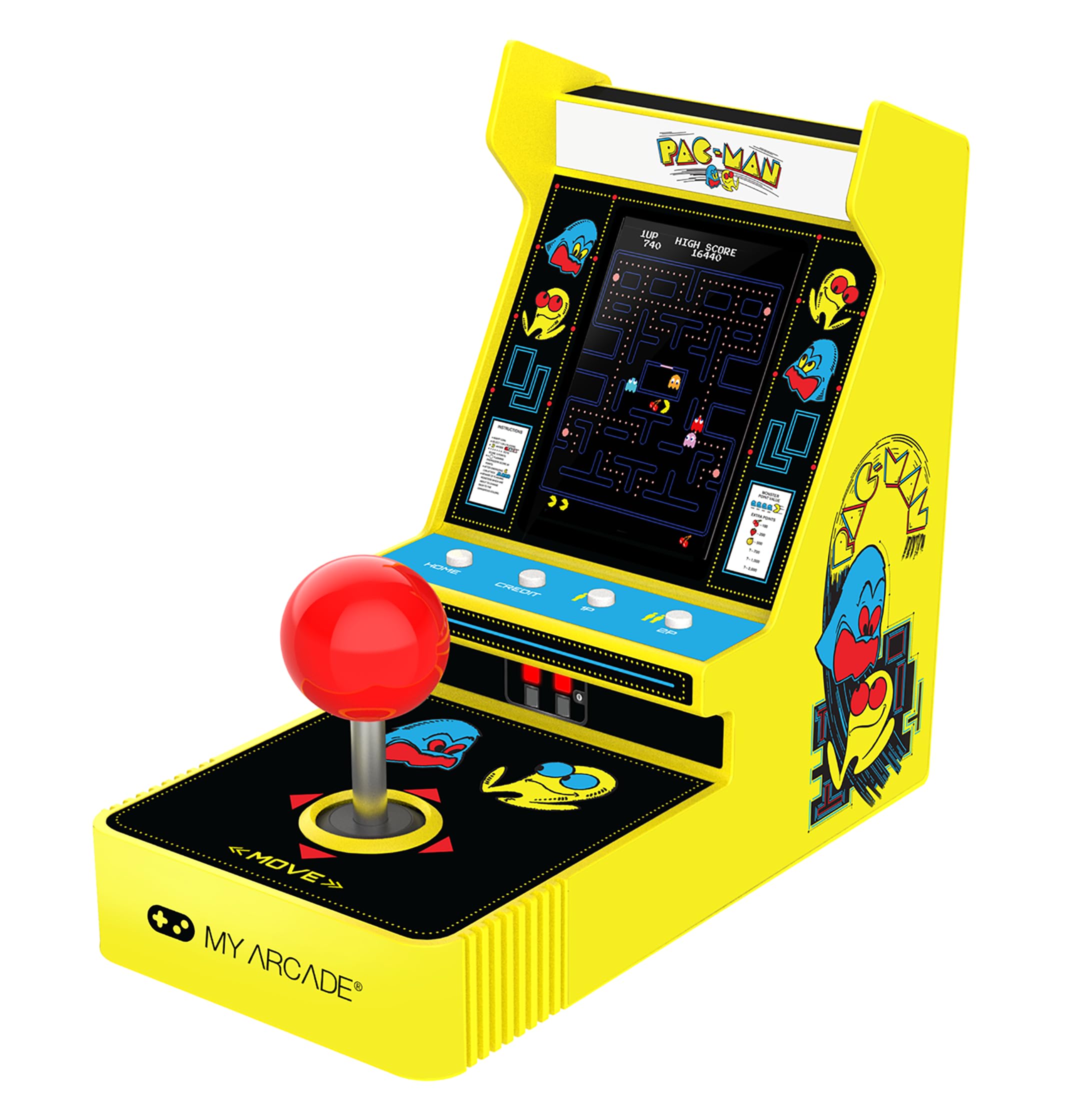 My Arcade Joystick Player Pacman Retro Gamepad Taglia unica