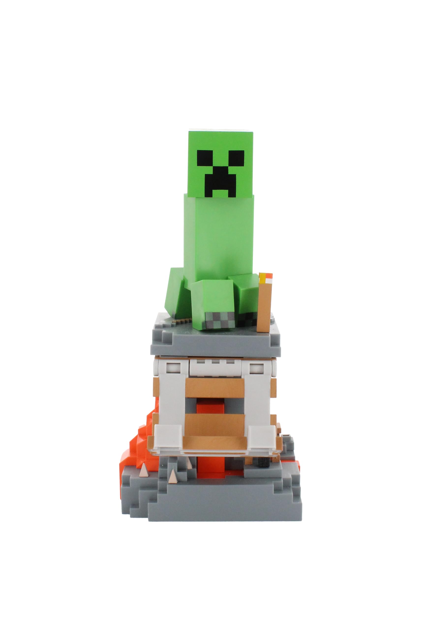 Cable Guys - Minecraft Creeper Gaming Accessories Holder & Phone Holder for Most Controller (Xbox, Play Station, Nintendo Switch) & Phone