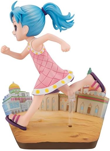 Megahouse, Figura de Acción Nefertari VIVI Run!Run!Run! One Piece, G.E.M. Series, Multicolor MH839832, Figura Coleccionable, Optima para los Fanaticos del Anime