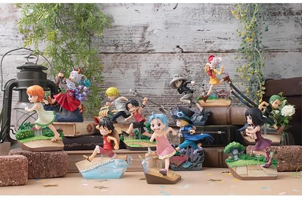 Megahouse, Figura de Acción Nefertari VIVI Run!Run!Run! One Piece, G.E.M. Series, Multicolor MH839832, Figura Coleccionable, Optima para los Fanaticos del Anime