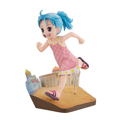 Megahouse, Figura de Acción Nefertari VIVI Run!Run!Run! One Piece, G.E.M. Series, Multicolor MH839832, Figura Coleccionable, Optima para los Fanaticos del Anime