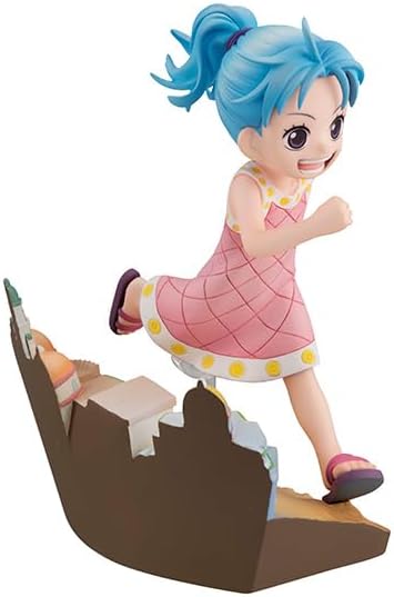 Megahouse, Figura de Acción Nefertari VIVI Run!Run!Run! One Piece, G.E.M. Series, Multicolor MH839832, Figura Coleccionable, Optima para los Fanaticos del Anime