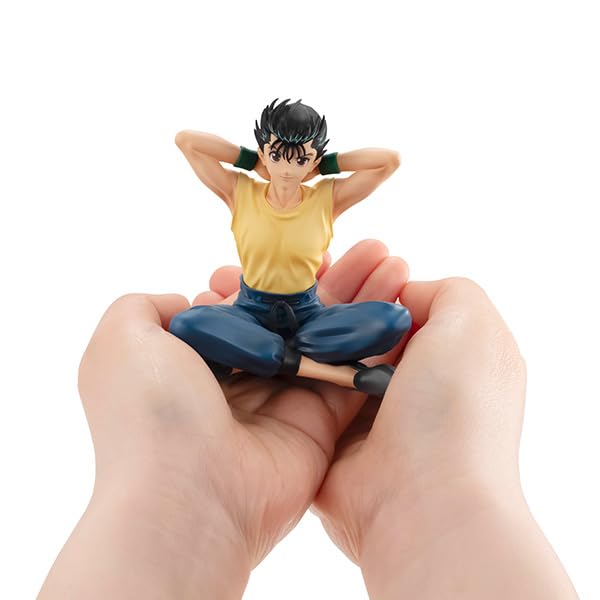 MegaHouse G.E.M. Series Yu Yu Hakusho Tenohiraura Rice Yusuke Finished Figure