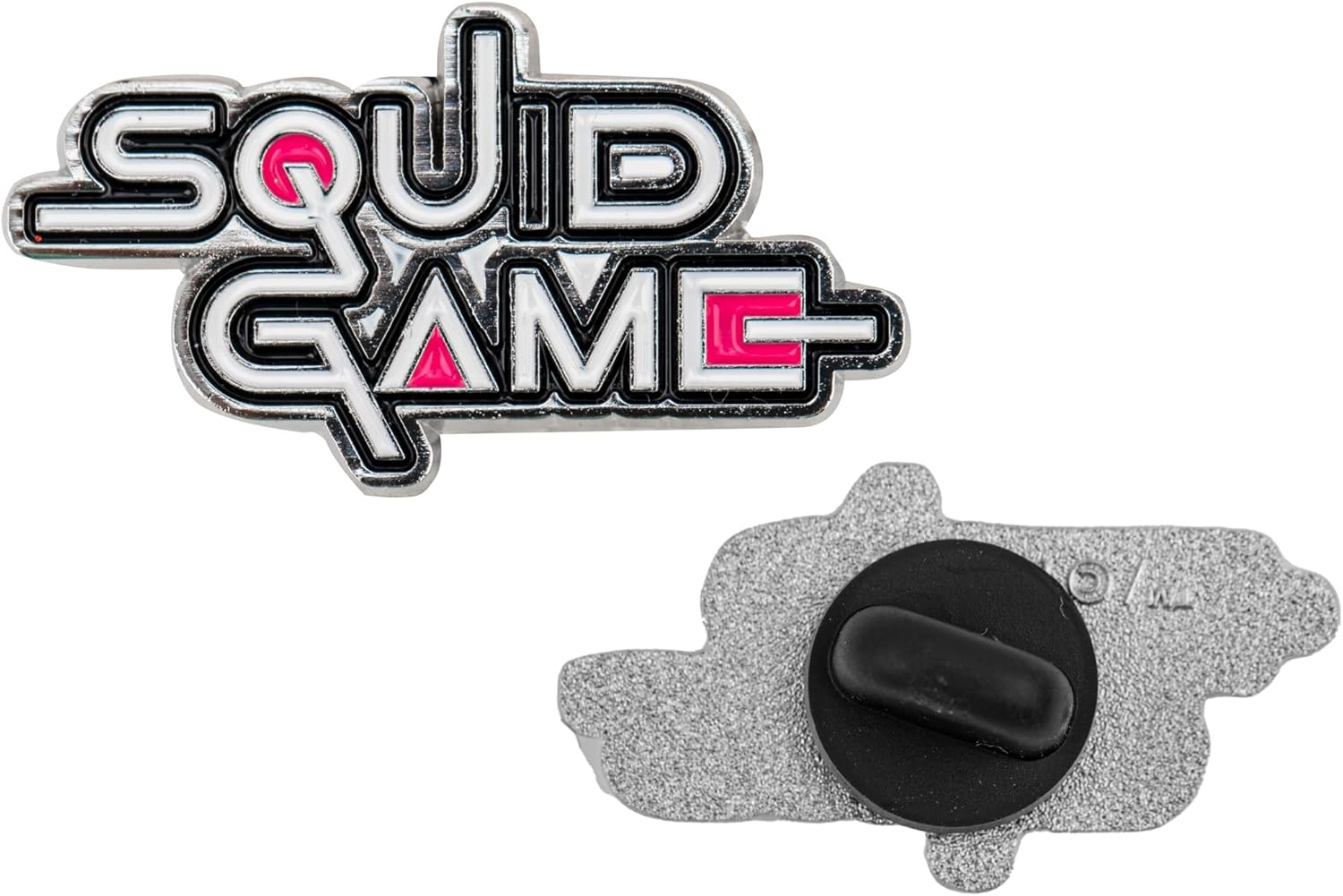 Cinereplicas Squid Game & Player 456-3 cm Set of 2 Pins - Officially Licensed, 100% Zinc Alloy, No Gemstone