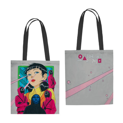 Cinereplicas Squid Game - Squid Game Tote Bag - 42 * 38cm - Officially Licensed, Squid Game