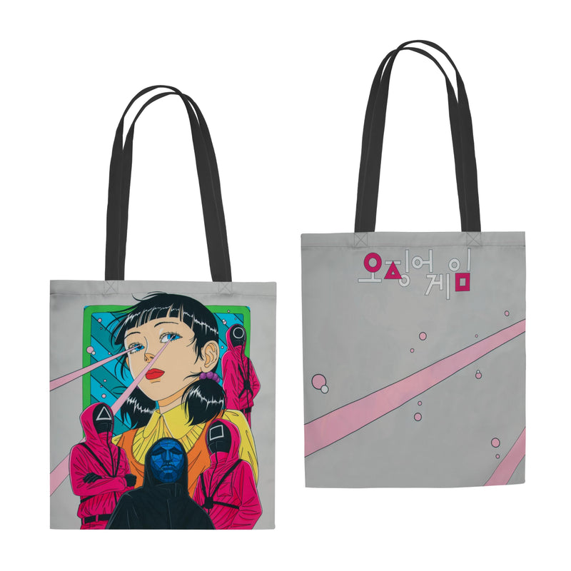 Cinereplicas Squid Game - Squid Game Tote Bag - 42 * 38cm - Officially Licensed, Squid Game