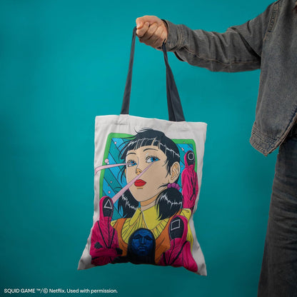 Cinereplicas Squid Game - Squid Game Tote Bag - 42 * 38cm - Officially Licensed, Squid Game