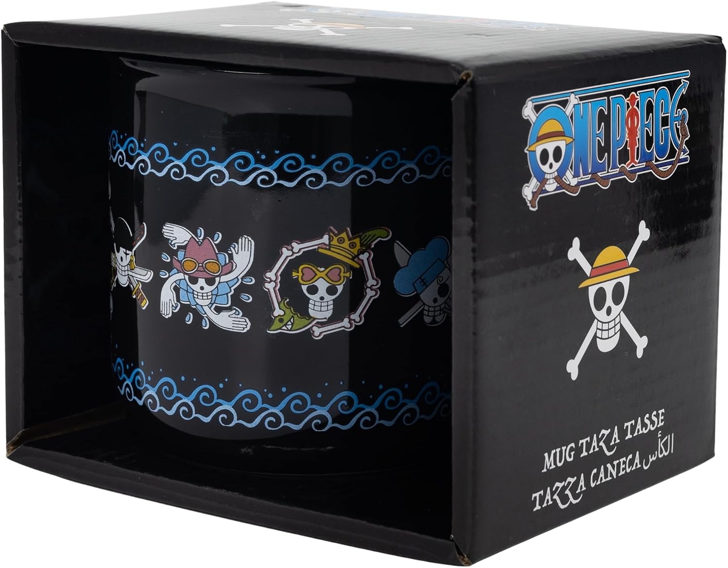 Stor 00537 Tasse Logos Crew One Piece 400 ml, Mehrfarbig, S