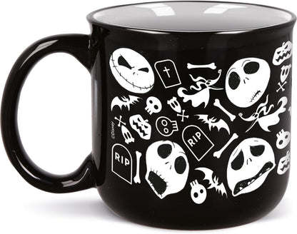 Stor Nightmare Before Christmas Ceramic Breakfast Mug 14oz