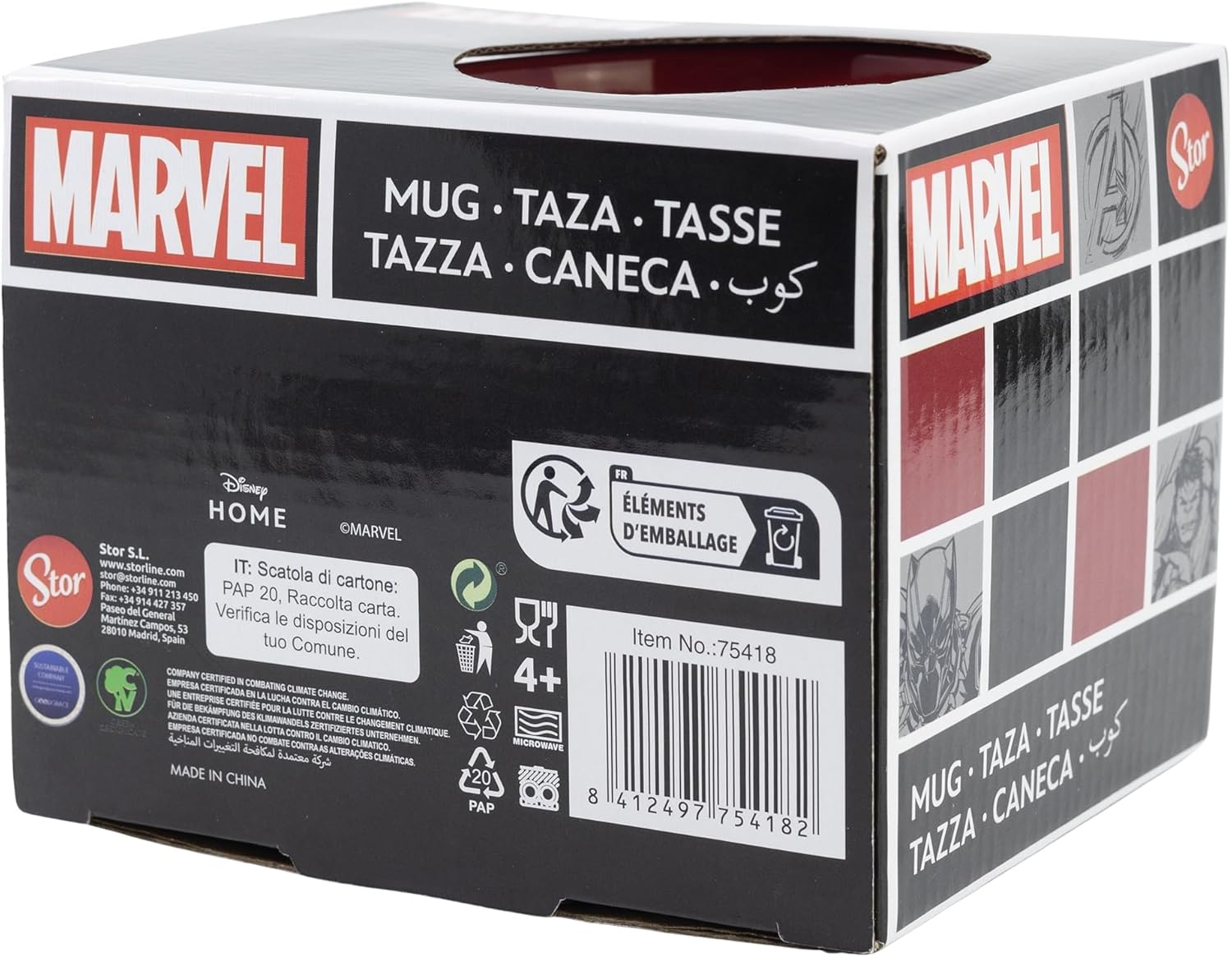 Stor Elite Ceramic Mug 380ml