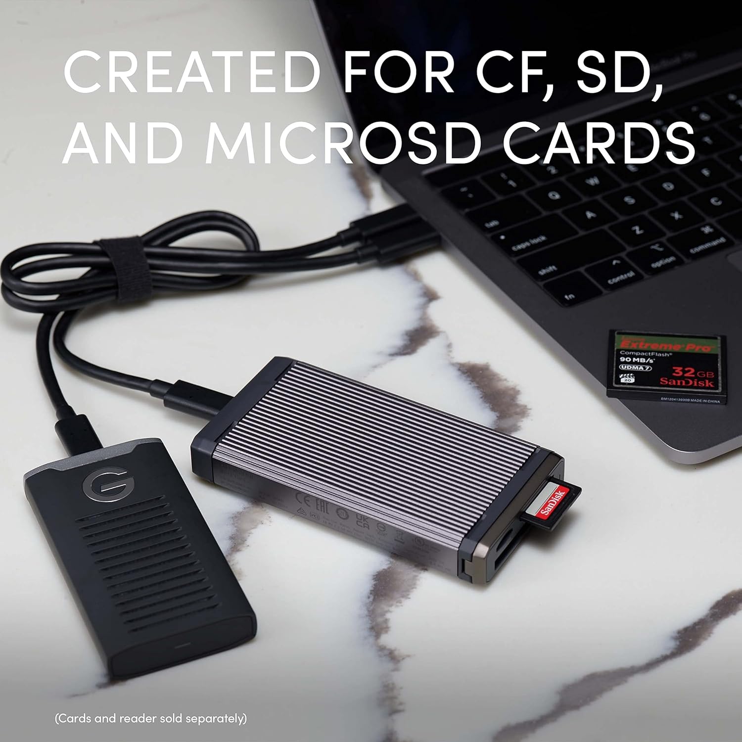 SanDisk Professional PRO-READER Multi-Card with super-fast media transfers